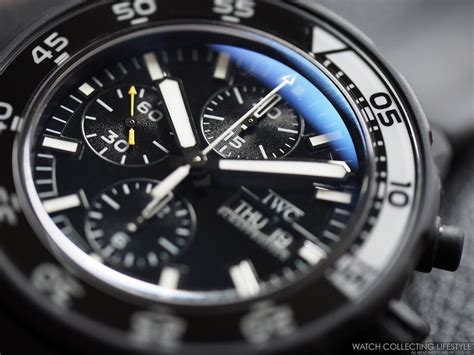 iwc aquatimer chronograph galapagos islands.